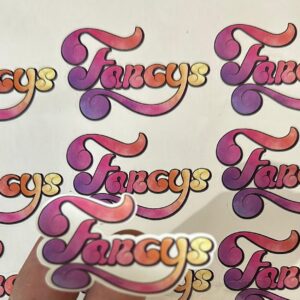 Any shape Stickers