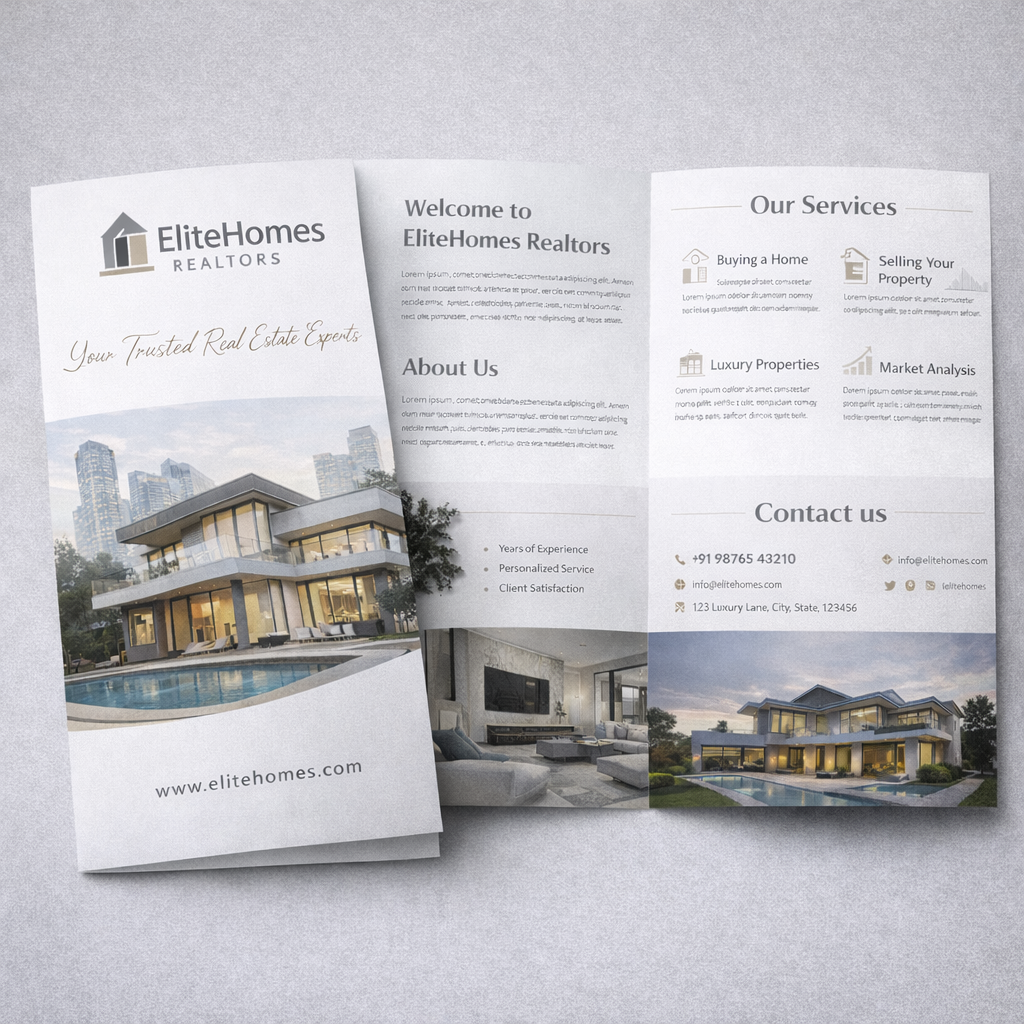 Real estate brochure