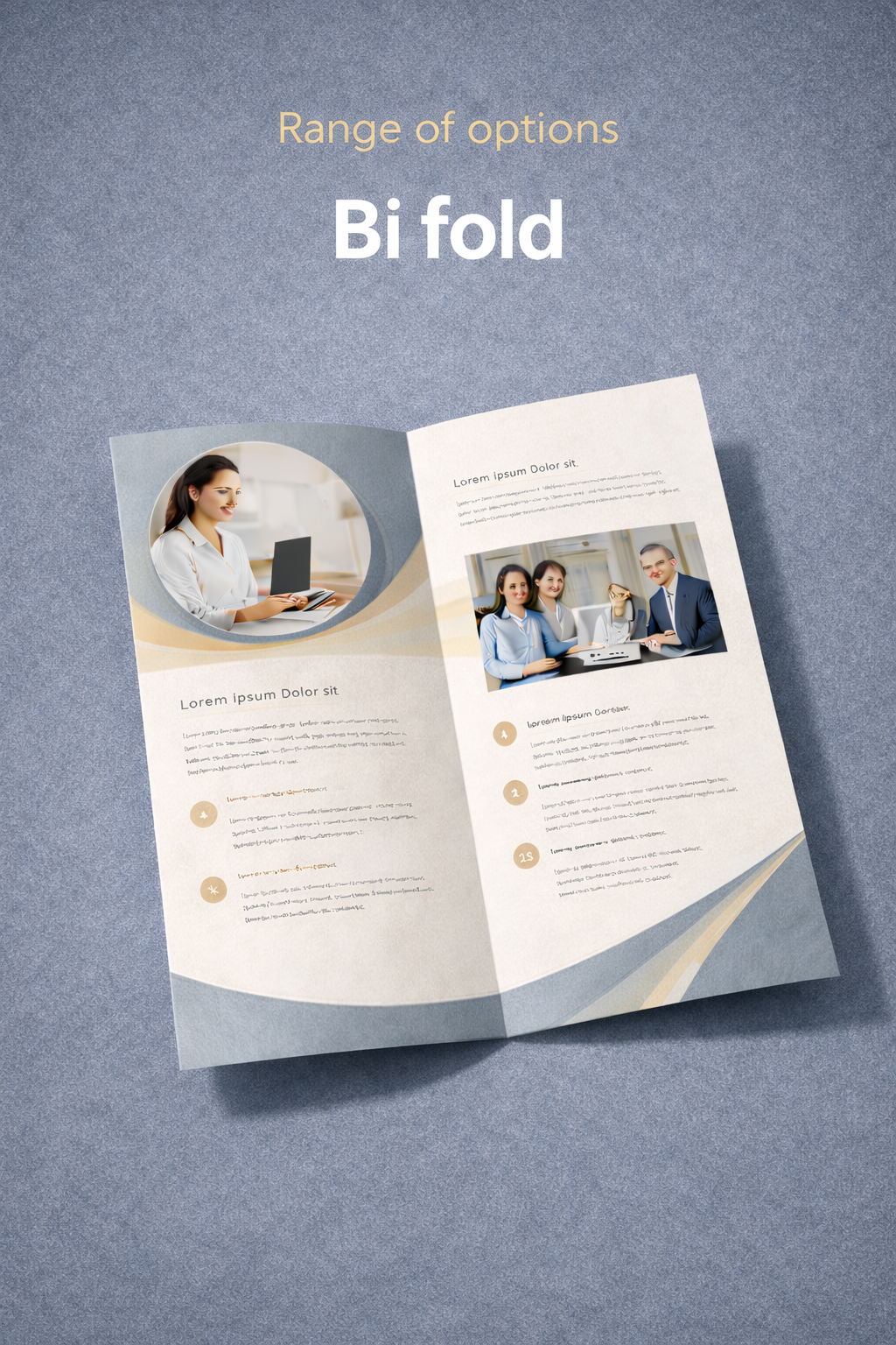 bi fold brochure