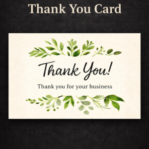 Thank You Cards
